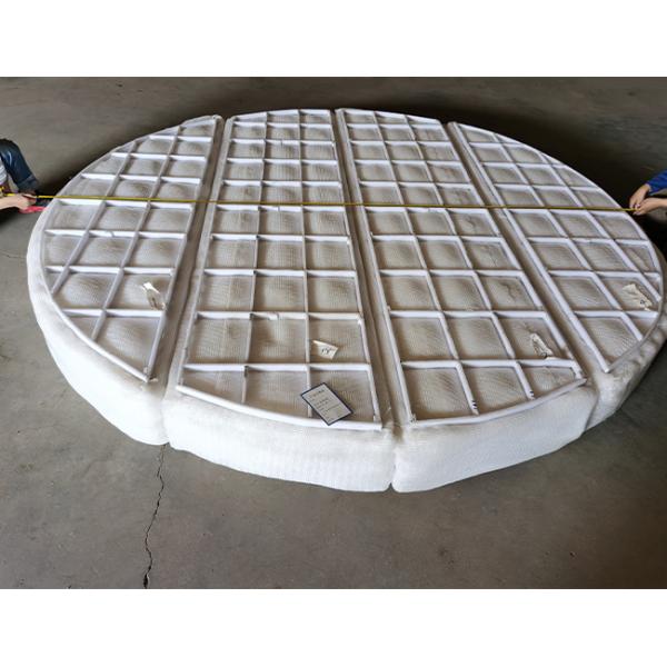 Stainless Steel SS316L Wire Mesh Demister Foam Remover Materials