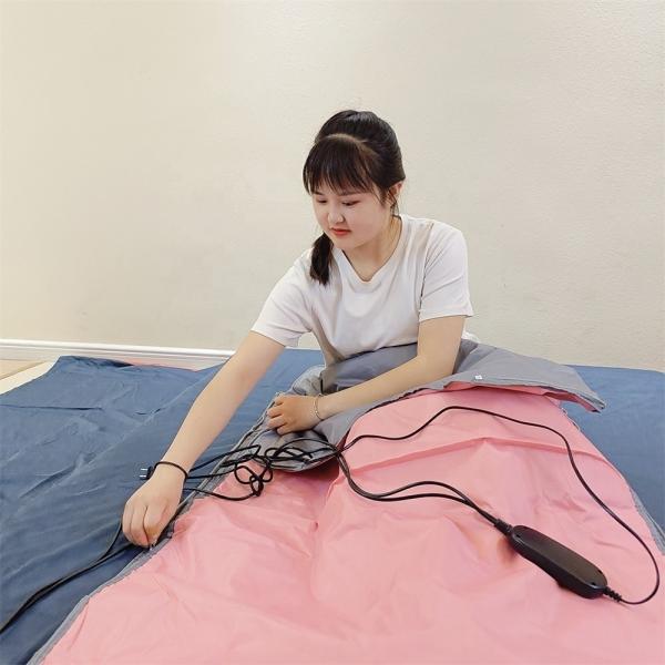 Effective Heating Professional Sauna Blanket for Safe Weight Loss and Detox at Home