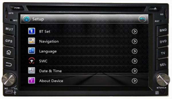 Ouchuangbo Car Kit GPS DVD Nav Multimedia Radio Player for Hyundai Lavita /Tiburon /Getz OCB-6223A