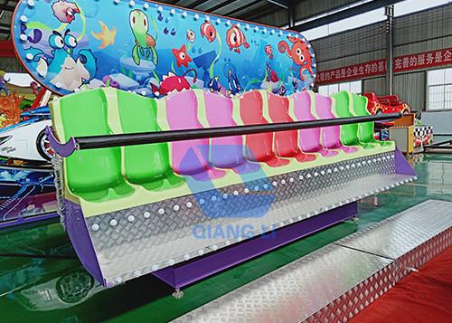Customized Miami Fairground Ride , Attraction Miami Trip Ride  With Trailer