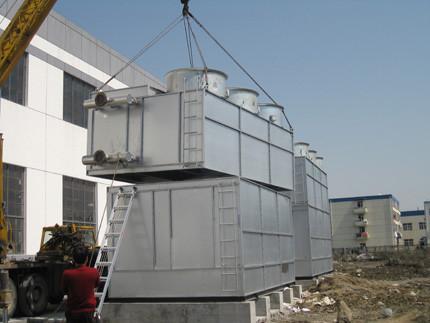 Energy Saving Industrial Evaporative Condenser 180 M3/H Spray Water Flow Rate