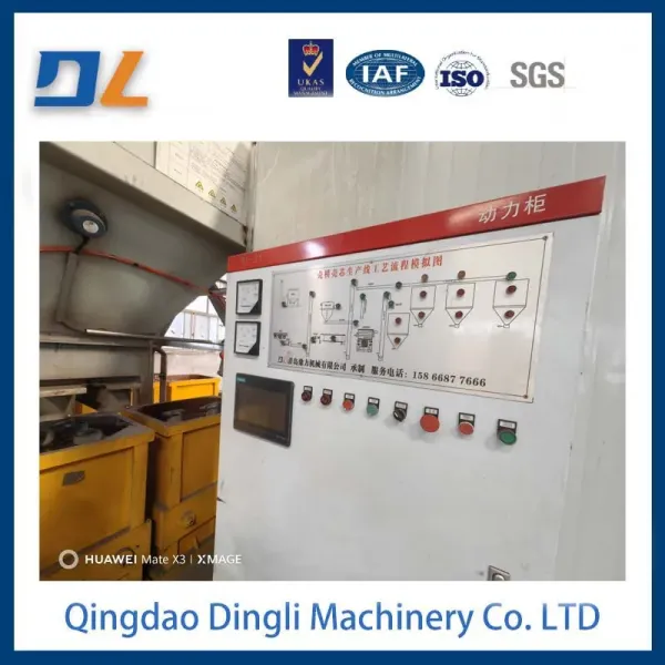 Steel Shot Box Casting Production Line