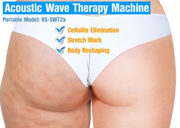 Cellulite Removal Acoustic Wave Therapy Machine For Beauty Salon / Clinic