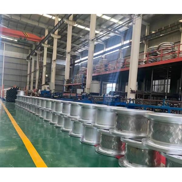DN250 PN16 Stainless Steel Metal Flexible Hose Flange Connection Liquefied-Petroleum Gas