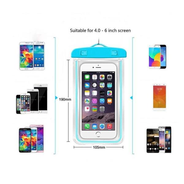 ISO9001 Waterproof Cell Phone Pouch Waterproof Floating Phone Case Cover For Huawei