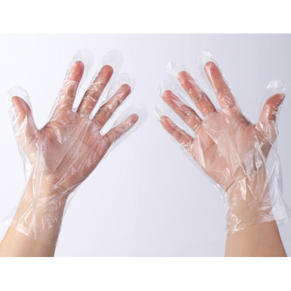 Disposable Clear Polythene PE Gloves Plastic For Kitchen Cooking Cleaning Safety Food Handling