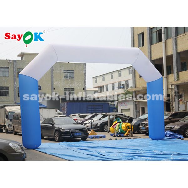 Inflatable Finish Arch 8*5m Oxford Fabric Inflatable Start Finish Line Arch For Promotion