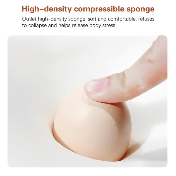 JOURM Natural Anti-Mite Knit Fabric High Density Compressible Sponge Orthopedic Mattress