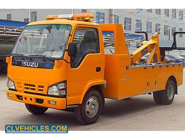 ISUZU N Series Heavy Duty Tow Truck 4x2 130hp With ABS Brakes