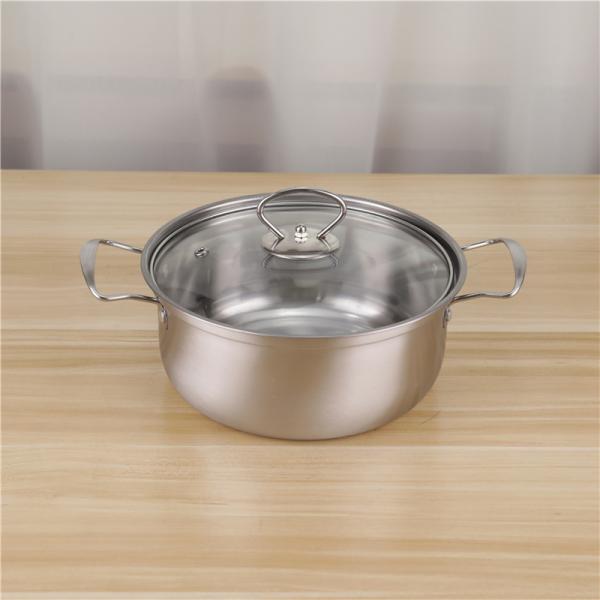 Современный настольный Cookware нержавеющей стали установил бак супа еды 12pcs
