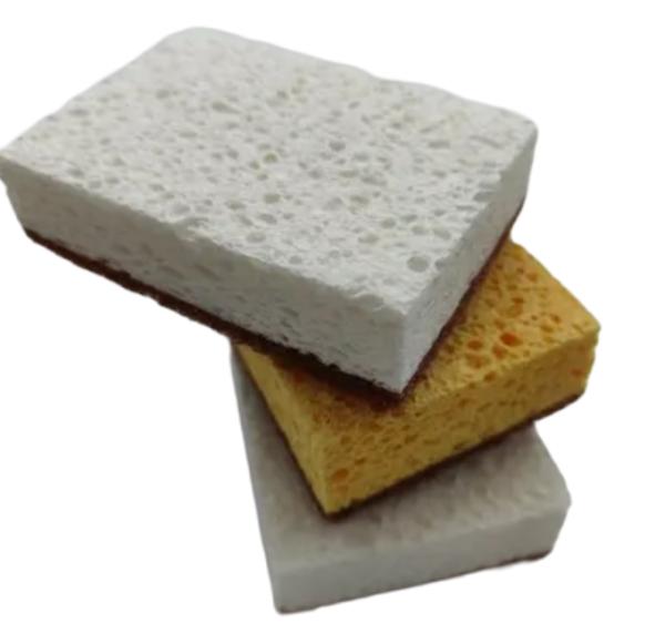 Eco Wood Pulp Sponge Biodegradable Super Absorbent Kitchen Cleaning