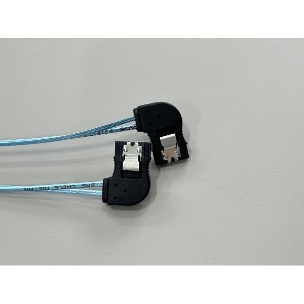 Right-Angle SATA 7Pin High-Speed Data Cable Connector Assembly for Server HDD Signal Transmission