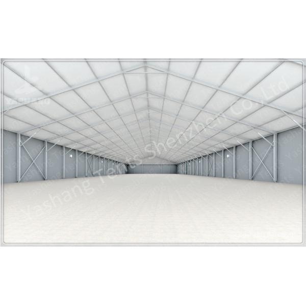 30M Outdoor Warehouse Tents Temporary Storage Structures With Sliding Door