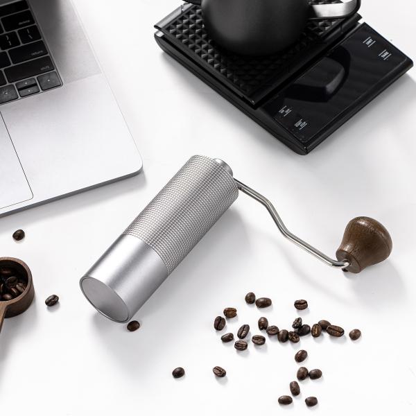 Comercial Manual Hand Grinder Adjustable Setting Burr Coffee Grinder