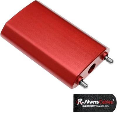 Les câbles d'Alvin 2.4 Extender d'axe incliné pour DJI Ronin 2 Gimbal, 60 mm bloc d'axe incliné augmentant la hauteur pour les caméras plus hautes, rouge-A0127