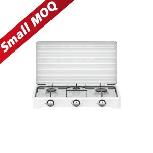 Stainless Steel Three Burner Gas Stove Wholesale Offering High Durability and Consistent Heat for Cooking Applications