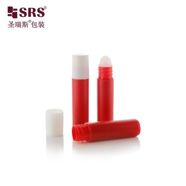 5ml Smooth White PP PCR Roller Ball Bottle for Essential Oil/Perfume