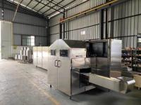 linha de produção 165mm do cone de gelado 4200pcs/h Sugar Cone Manufacturing Machine