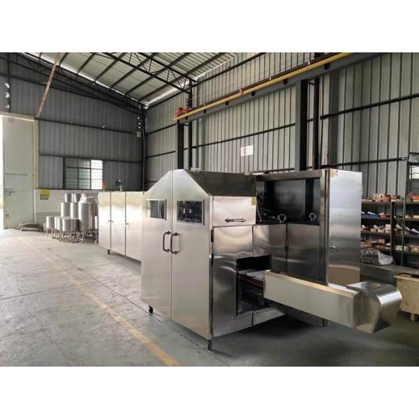 машина производства конуса сахара производственной линии 165mm конуса мороженого 4200pcs/h