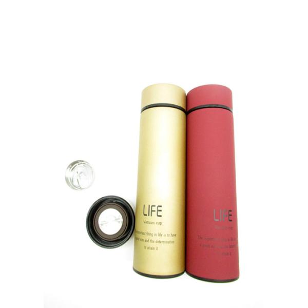 Fashionable Cool Rubber Thermos Driving Thermos Vacuum Insulated Bottle
