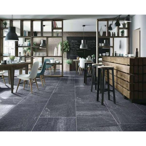 900*900MM Baby Skin Square Ceramic Floor Tiles And Wall Tiles Jet Black Color Finish