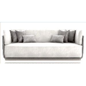 Софа кресла лобби гостиницы драпирования кресла драпирования глубокая удобная применяет обложку к дружелюбному