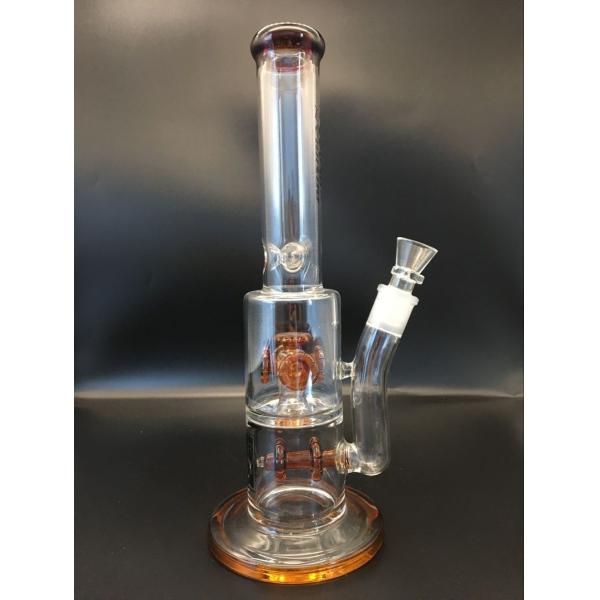 16 Inches Blue Thick Glass Bong Hookah Ice Glass Bong Customizable