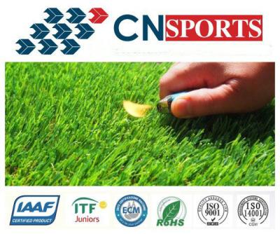 Green Decorative Synthetic Artificial Grass Asphalt Base