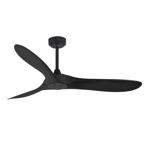 Wholesale Household 52 Inch DC Motor Solid Wood 3 Blades Modern Home Decor Mute Bldc Led Ceiling Fan With Light Remote Control