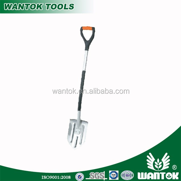 Aluminum Steel Handle Stainless Steel Snow Shovel for Long Lasting Performance