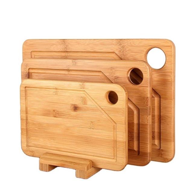 Unique Extra Large Bamboo Carving Board for Turkey Meat BBQ Customized Designs Accepted