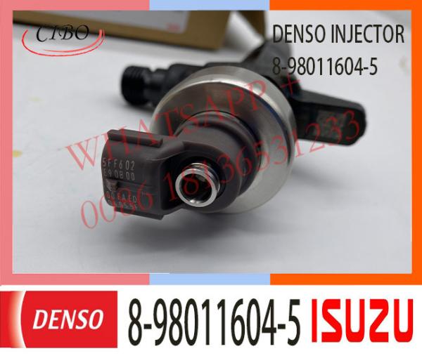 Injetor de combustível Common Rail genuíno 8-98011604-5 095000-6980 para DENSO ISUZU 4JJ1