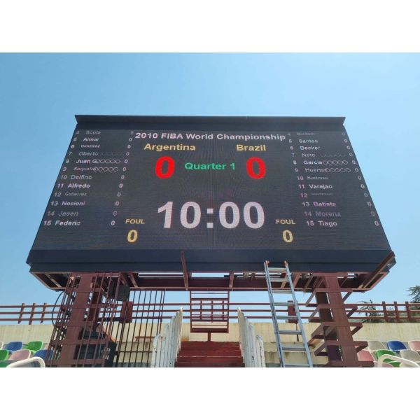 P6.67 full color outdoor LED display module Nationstar waterproof IP68 led module front service P6.67 P8 P10 LED display