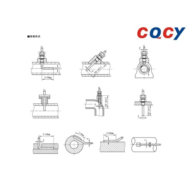 -200C ~ + 600C Тепловой датчик Тепловое сопротивление жидкости