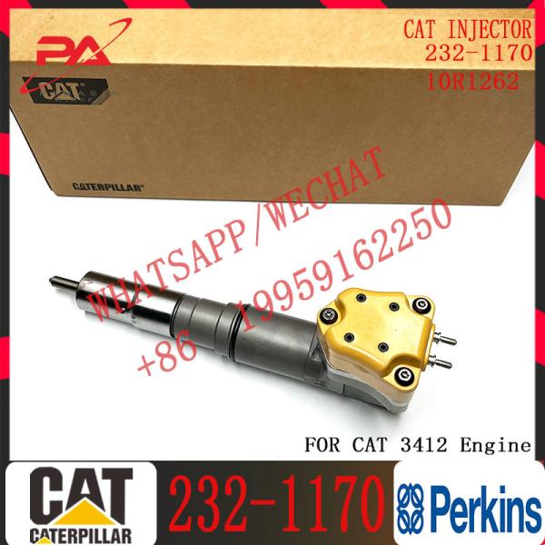 Diesel injection parts fuel injector 173-9272 232-1173 10R-1265 173-9379 232-1170 For 3412 Caterpillar Excavator