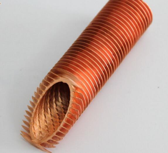 B111 C12200 OD 1'' Tube Carbon Steel / Copper Extruded Finned Tubes