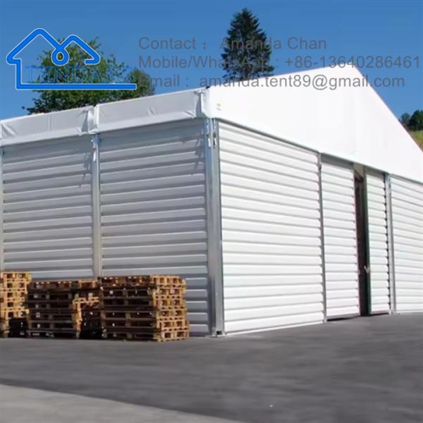 Outdoor Aluminium Alloy Warehouse Temporary Industrial Storage Tent Large Warehouse Tent