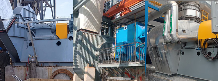 High-Temperature Fan for Flue Gas Treatment with Resistance to 1050°C