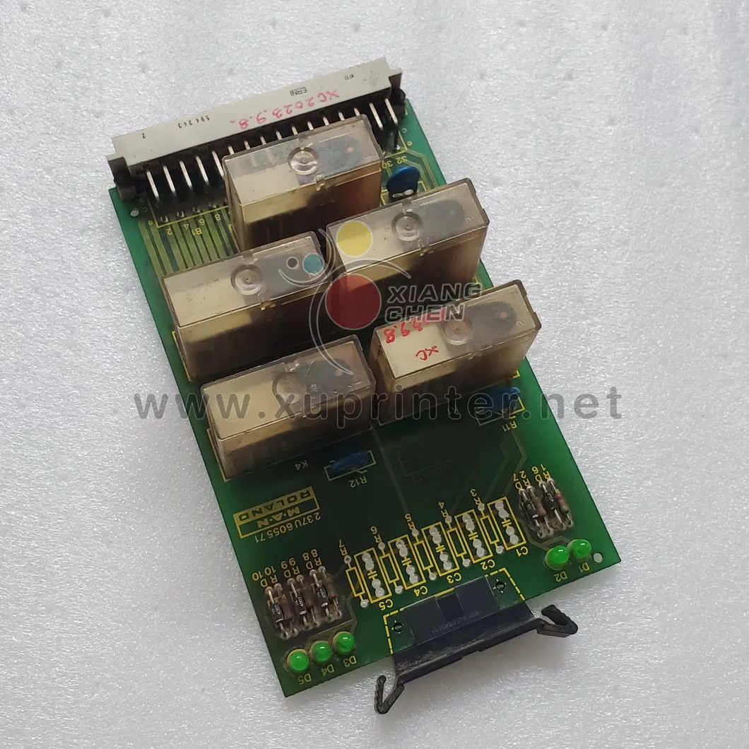 Original 237u605571 Relay Circuit Board for Man Roland 700 Offset Press Parts