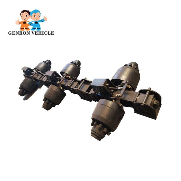 China Trailer Parts Factory 40T Rigid Suspension for sale to Iran Malaysia Aman