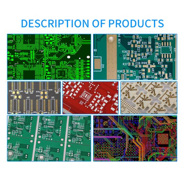 Shenzhen One Stop FPC Manufacturer Rigid Flex Pcb Board Multilayer Circuit Board Layout