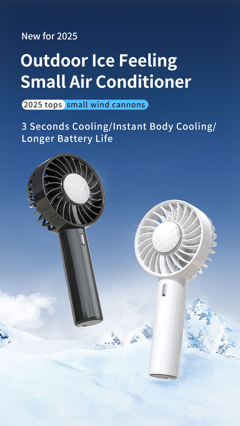 FUSMLI Macaron Color Mini Portable USB Charging Handheld Fan 5 Speeds Customizable Packaging Factory Price Wearable Fan