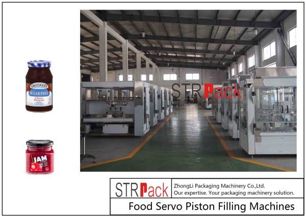 220V / 50Hz PLC Automatic Paste Filling Machine Air Consumption 0.3m3/Min