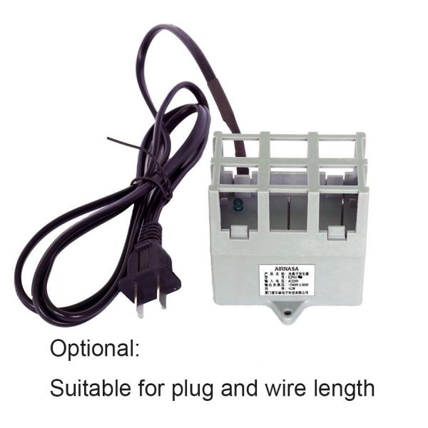 AC220V 7.8kV Negative Ion Generator With Protective Mesh & Emitter Cover For Dust Removal