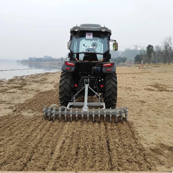 Industrial 1400mm Cleaning Width Steel Beach Sand Cleaning Machine with High Speed