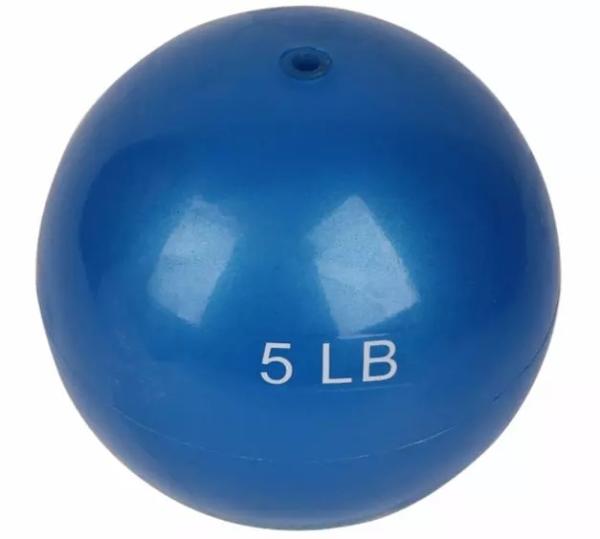 Ecofriendly Weighted Toning Ball , PVC Pilates Weighted Balls For Fitness