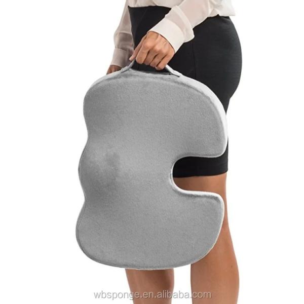 Comfortable and Supportive U-Shape Gel Memory Foam Coccyx Seat Back Cushion
