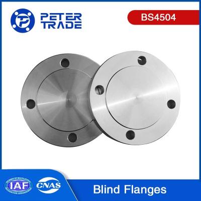 Carbon Steel Blind Flanges 4 Inch BS4504 BLRF Flanges Blind Plate Flanges PN 25 ASTM A105 for Chemical Industries