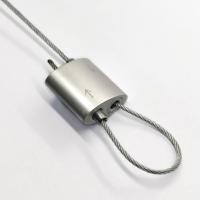 Trapecio de acero del cable del lazo doble ajustable urbano del trapecio afianzar los clips intermediarios del agarrador con abrazadera