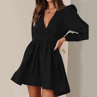 Roupas de meninas de manga curta para mulheres de tamanho maior Roupas de noite formais de manga longa